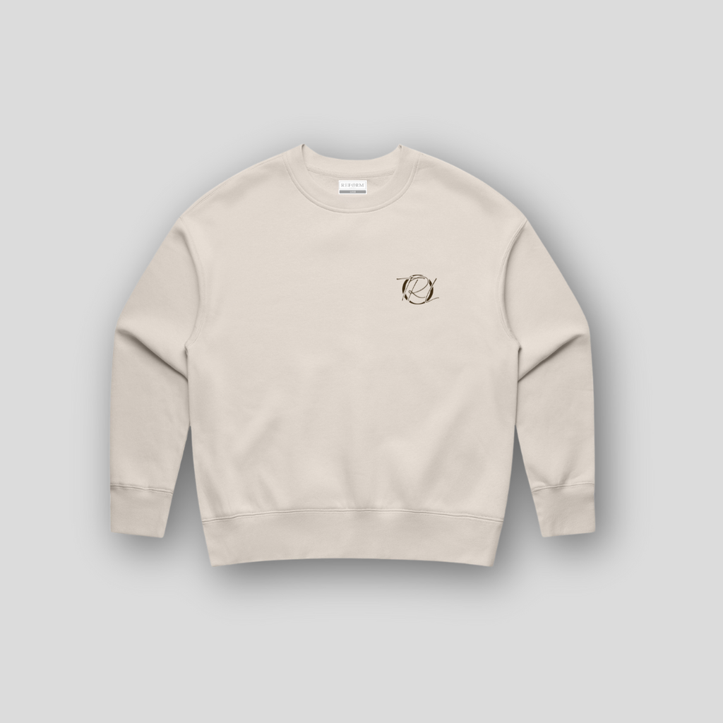 'The Wellness Club' Sweatshirt - Bone