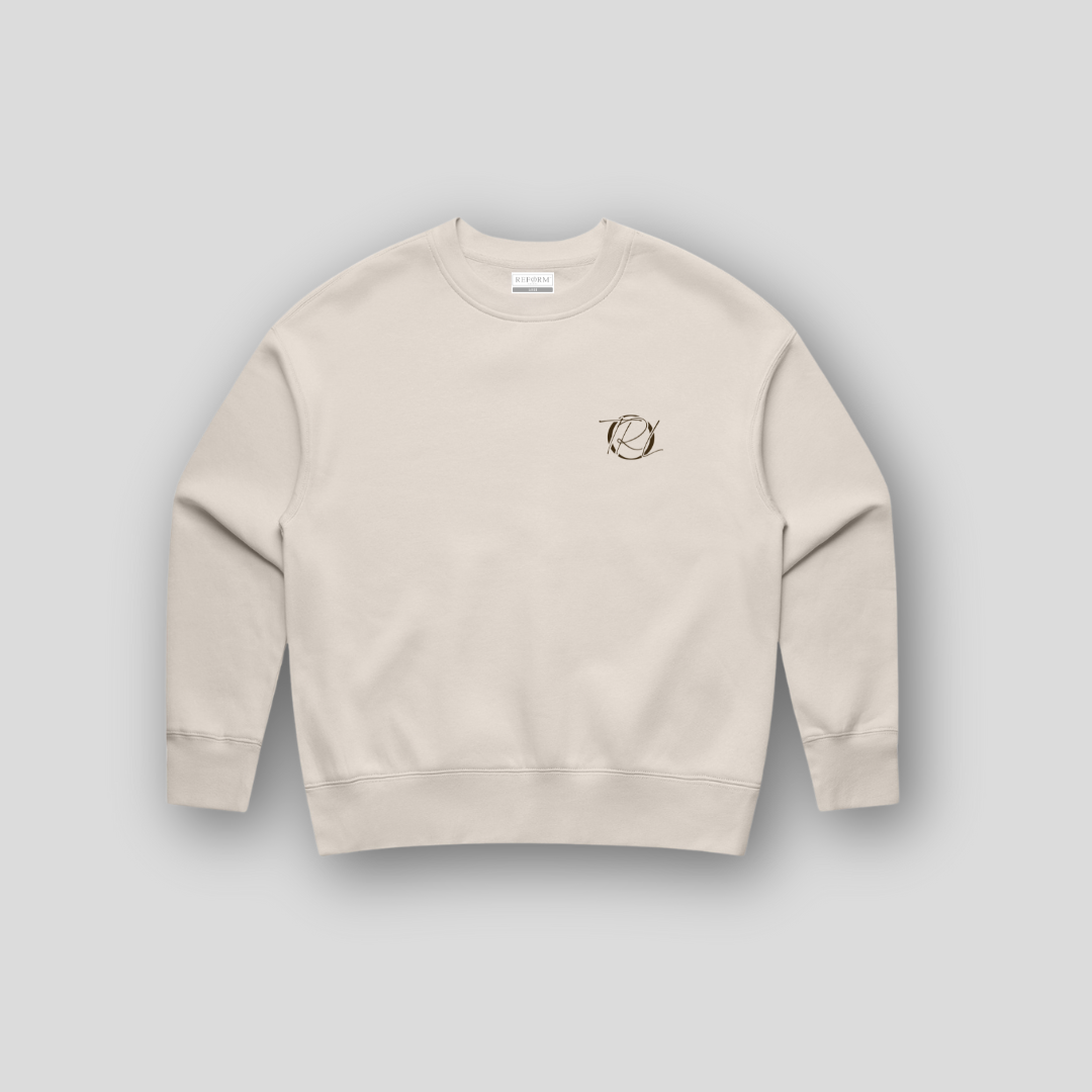 'The Wellness Club' Sweatshirt - Bone
