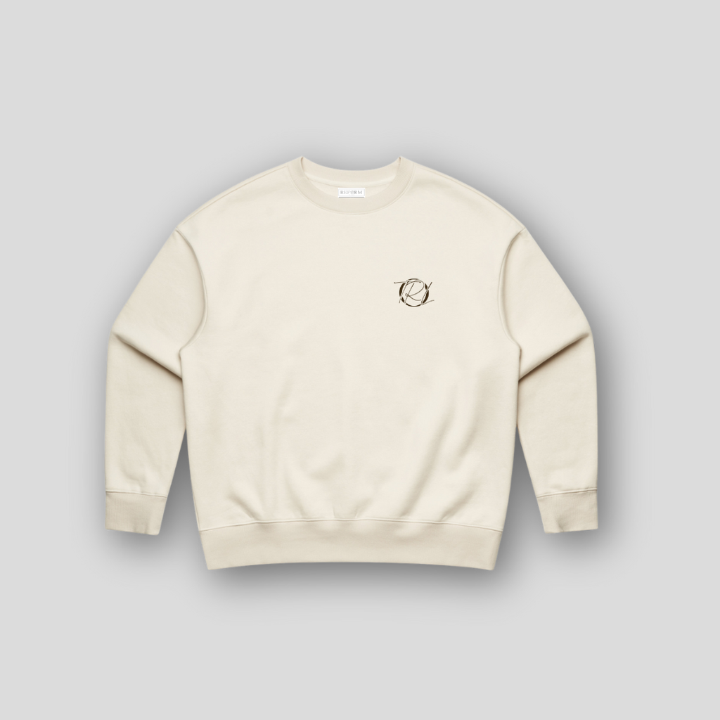 'The Wellness Club' Sweatshirt - Cream