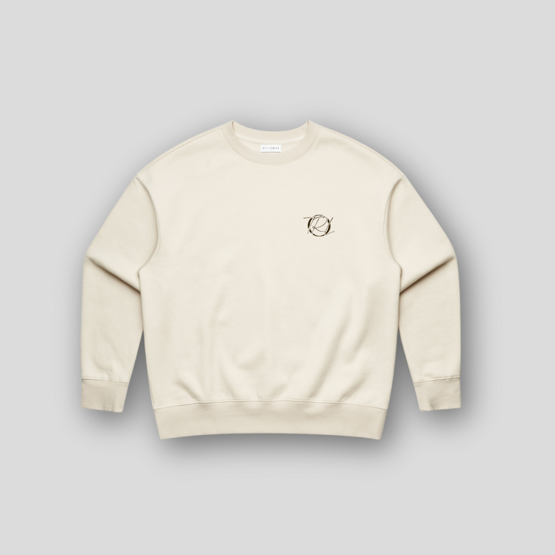 'The Wellness Club' Sweatshirt - Cream