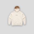 Soft Girl Era Floral Hoody - Cream