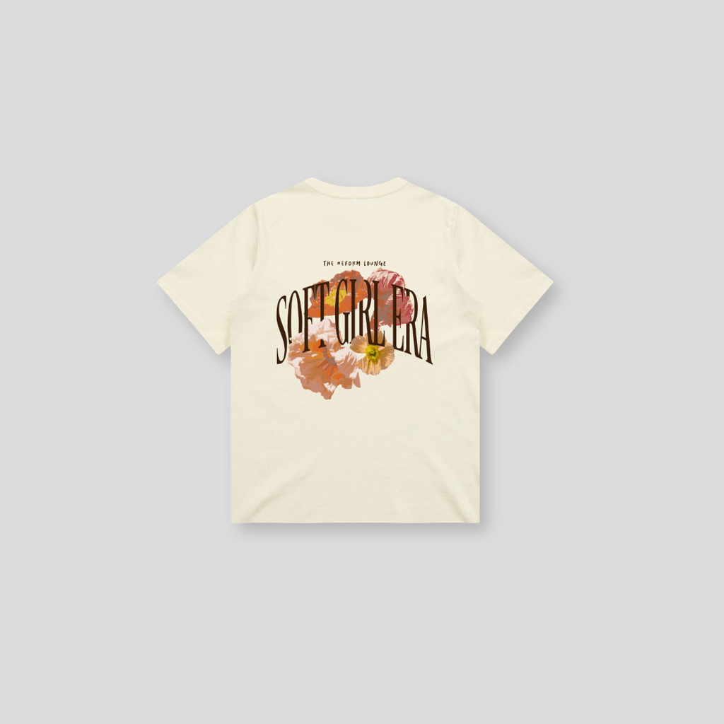 For the girls choosing slow mornings, Pilates, and protecting their peace. Our Soft Girl Era oversized tee is your new everyday essential 🤎🌸

✨ Psst... TRL Members! Don't forget you've got an exclusive members-only discount waiting for you. Drop us an email at info@thereformlounge.com and we'll send you your discount code before you place your order 🤎