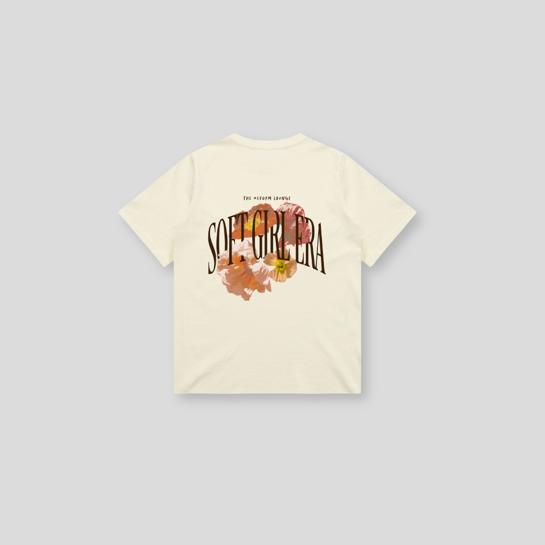 For the girls choosing slow mornings, Pilates, and protecting their peace. Our Soft Girl Era oversized tee is your new everyday essential 🤎🌸

✨ Psst... TRL Members! Don't forget you've got an exclusive members-only discount waiting for you. Drop us an email at info@thereformlounge.com and we'll send you your discount code before you place your order 🤎